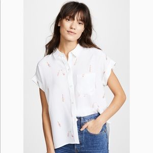 Rails Rosé all day button down